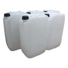 4x25L LITRE PLASTIC WATER