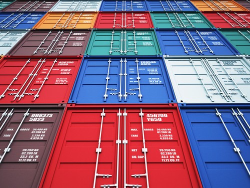 Shipping container skip - container,