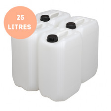 4 x 25l Water Container Heavy