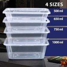 Plastic Food Containers with