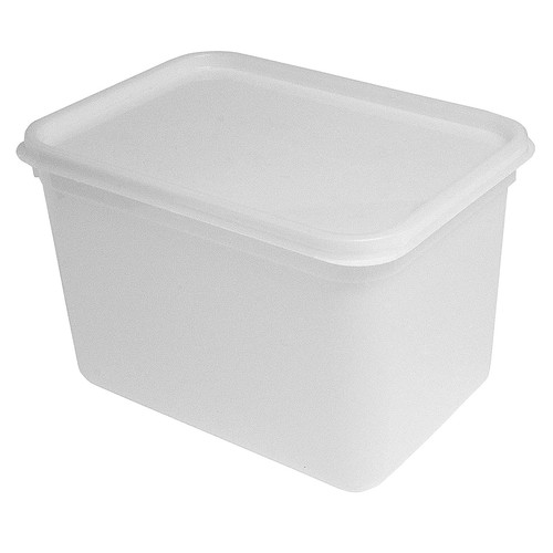 Rectangular ice cream - ice, tub