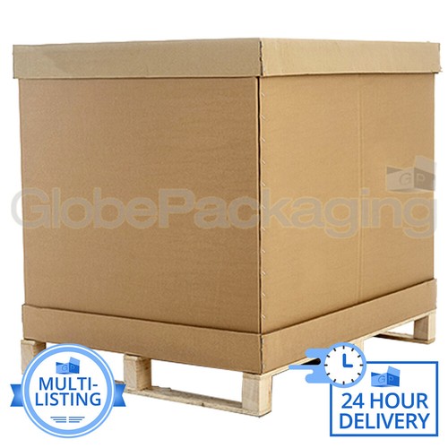 Cardboard pallet boxes europa - cardboard,