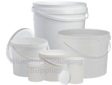 Plastic Buckets Tubs