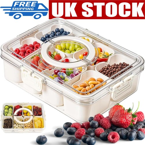 Divided serving tray snack - divided,
