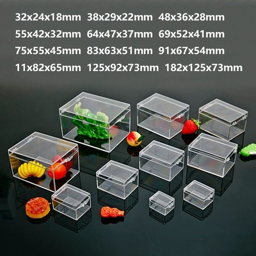 182 clear plastic storage - clear,